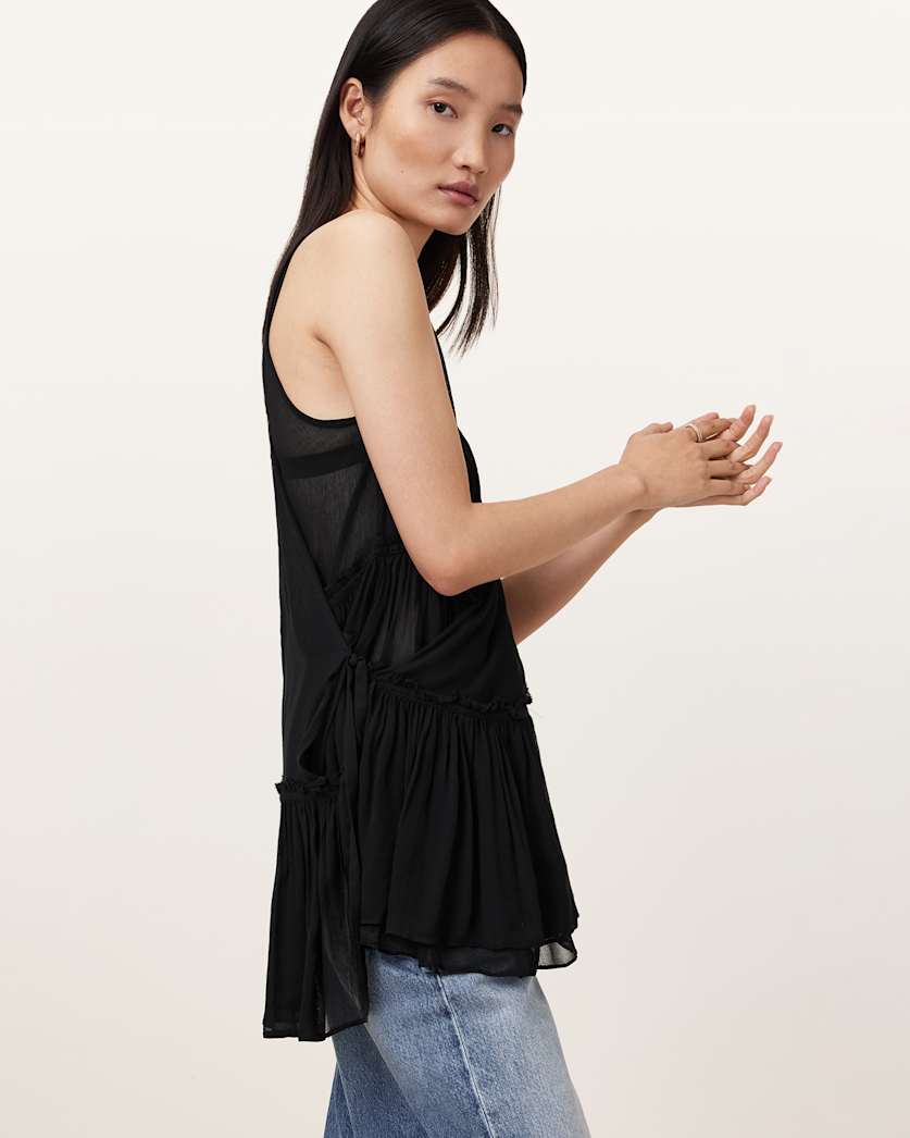 Rach Tiered Sheer Top