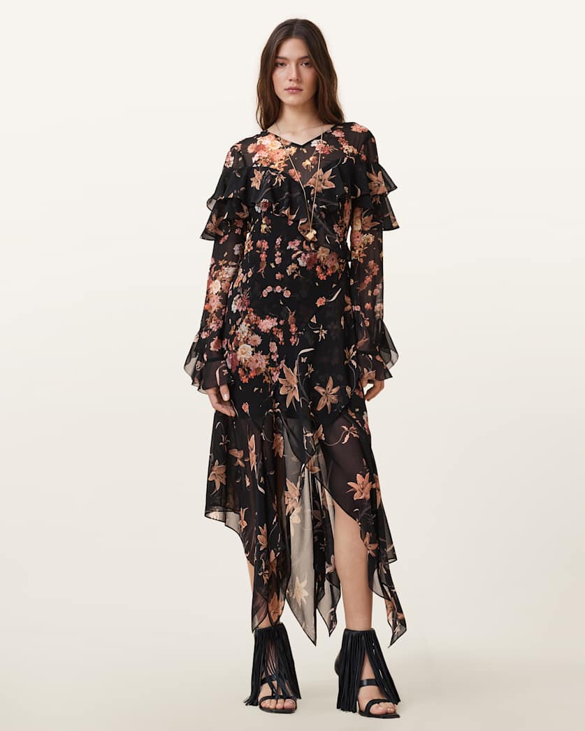 Fresca Floral Print Dress