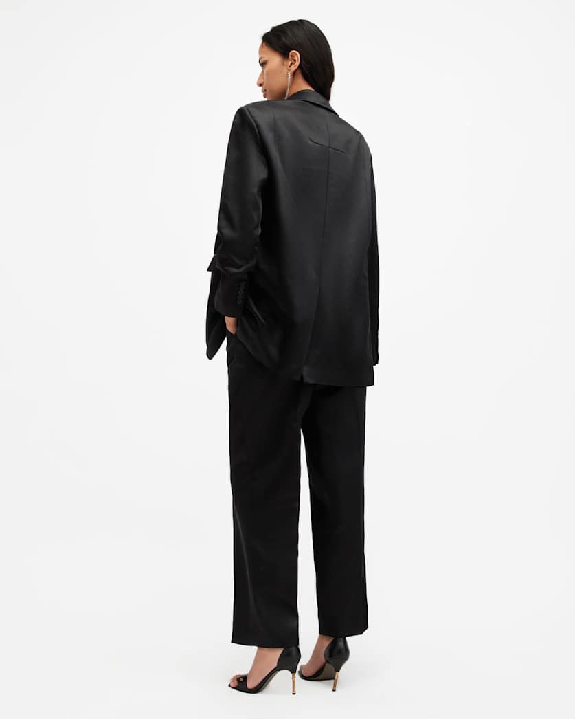 Sae Wide Leg Relaxed Fit Trousers