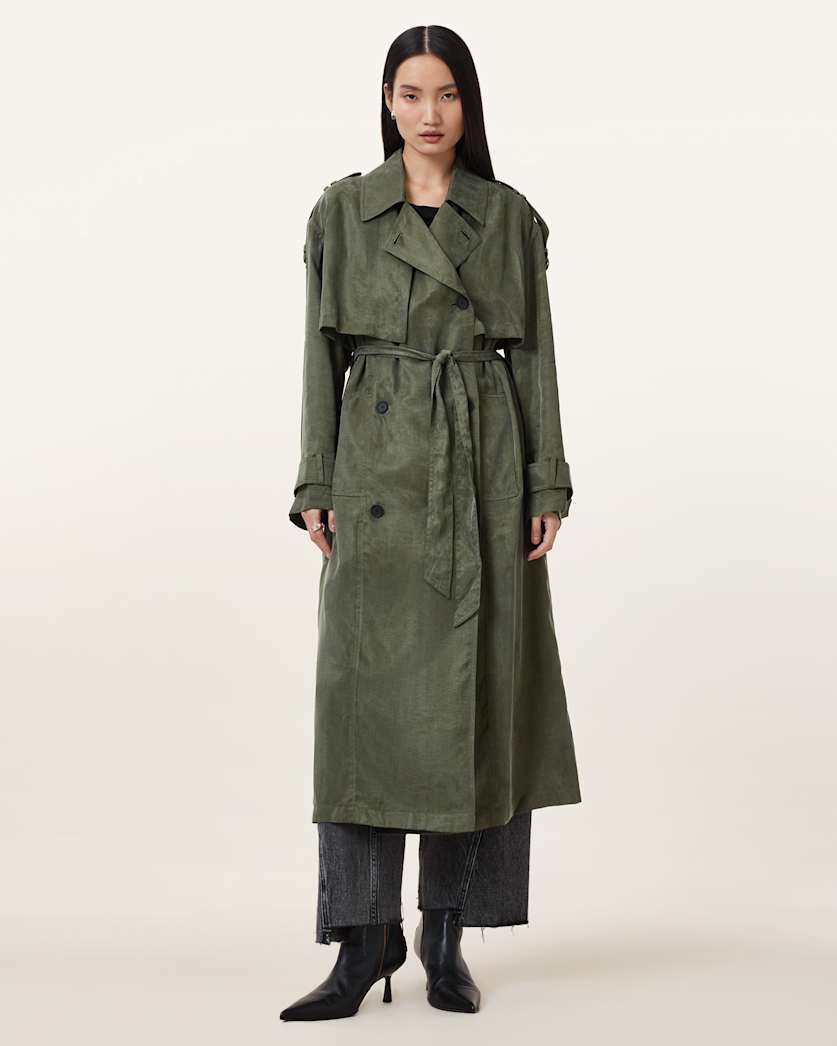 Linnie Lightweight Trench Coat