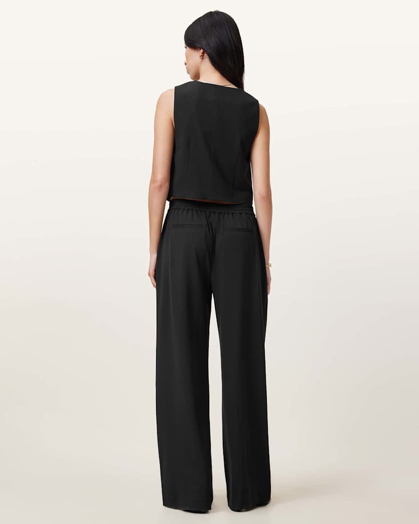 Aleida Lightweight Wide Leg Trousers