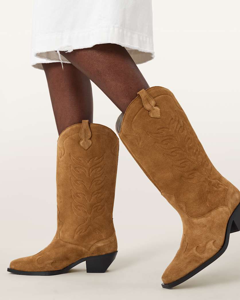 Dolly Western Leather Boots