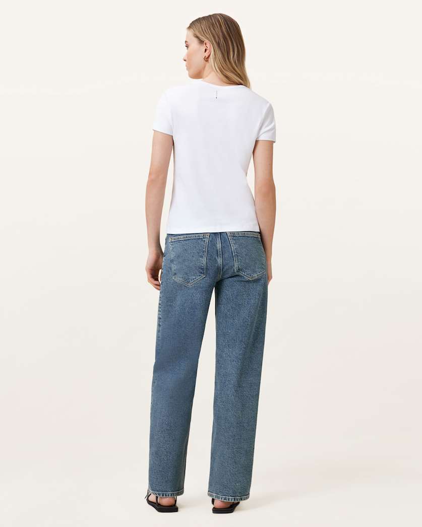Sadie Barrel Leg Denim Jeans