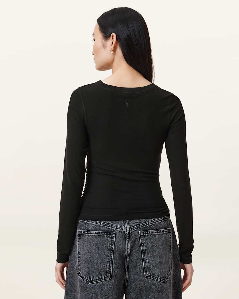 Bec Long Sleeve Slim Ramskull T-Shirt