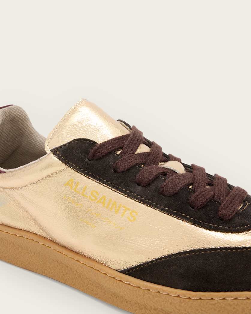 Thelma Metallic Low Top Trainers