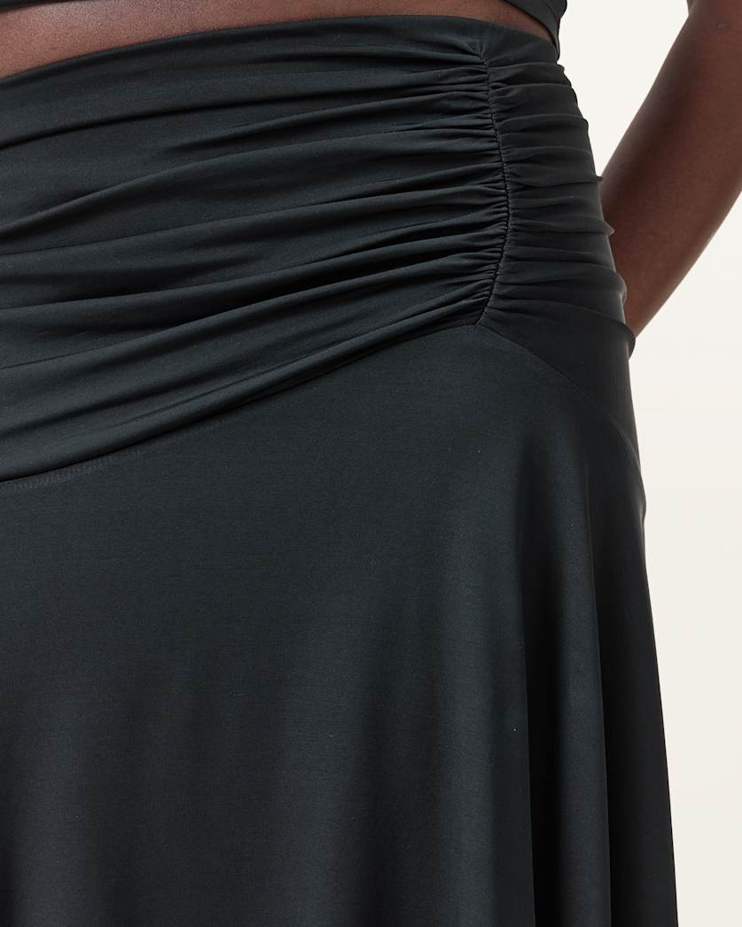 Annalie Jersey Midi Skirt