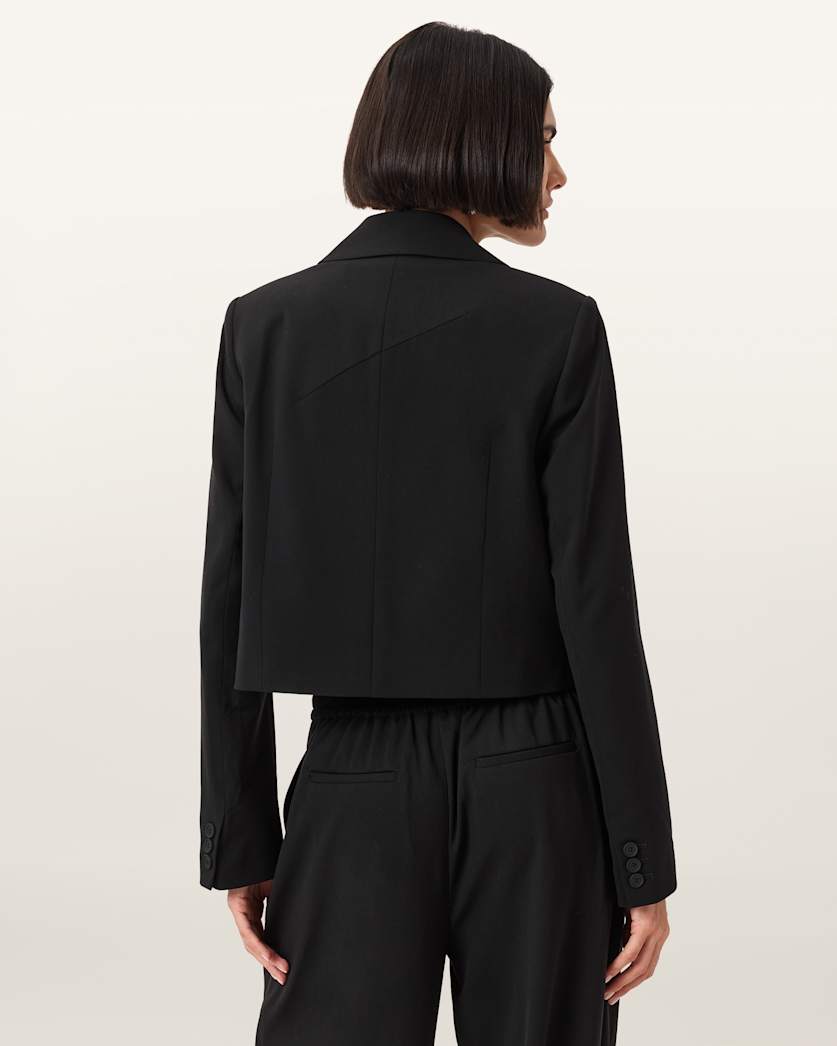 Shores Cropped Relaxed Fit Blazer