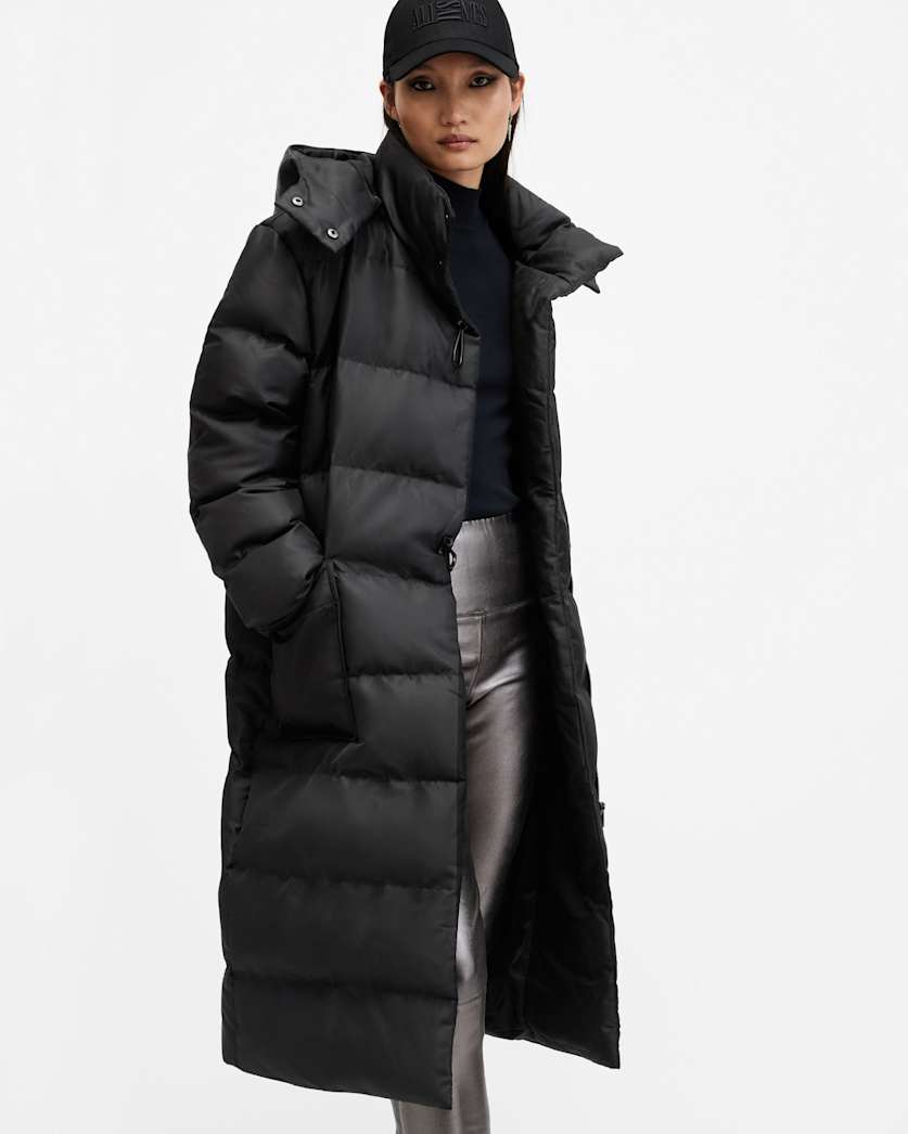 Allana Funnel Neck Recycled Puffer Jacket