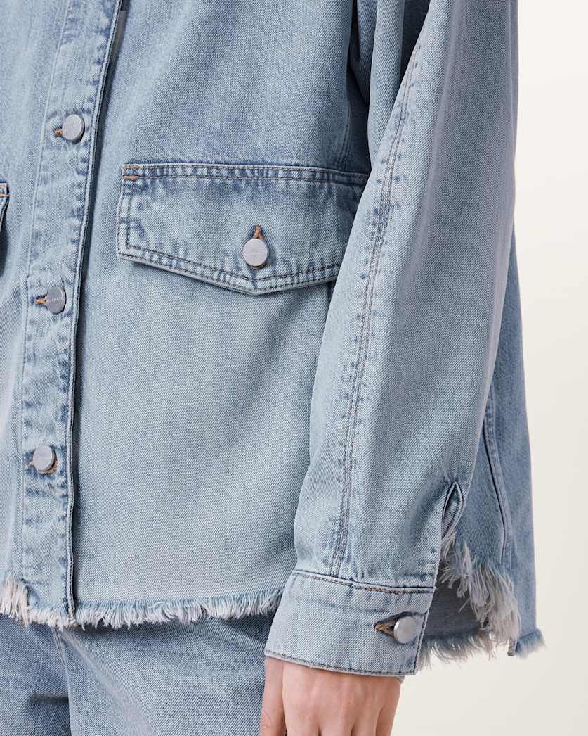 Hettie Oversized Denim Shacket