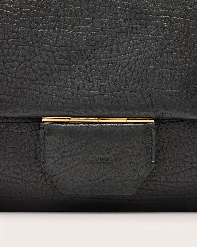 Ondine Grain Leather Shoulder Bag