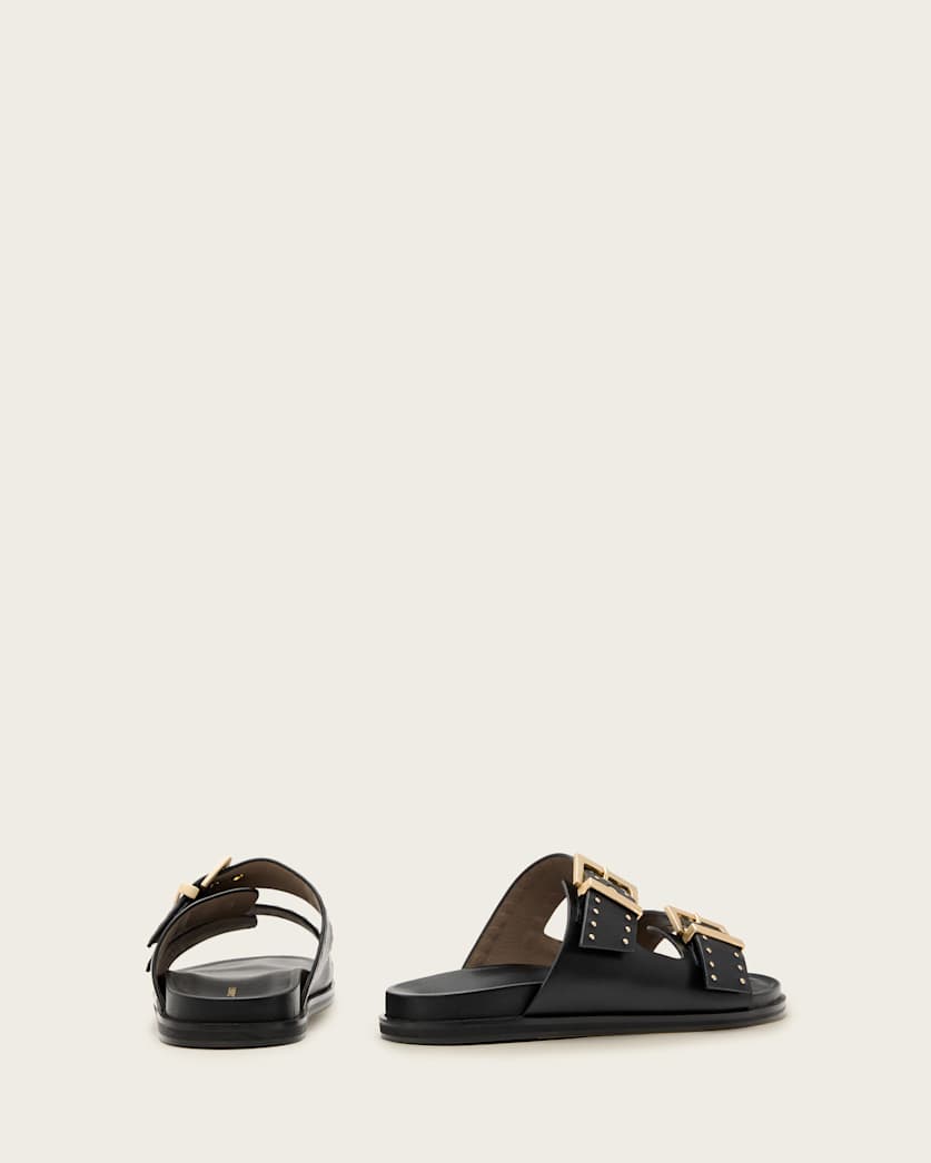 Magda Studded Leather Sandals