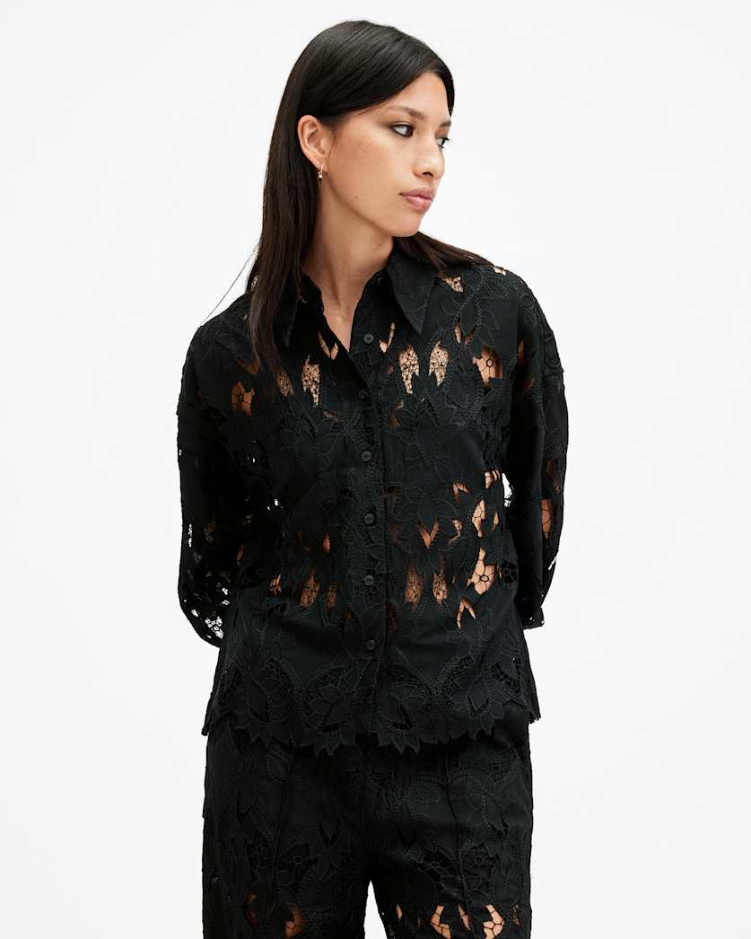 Charli Relaxed Fit Embroidered Shirt