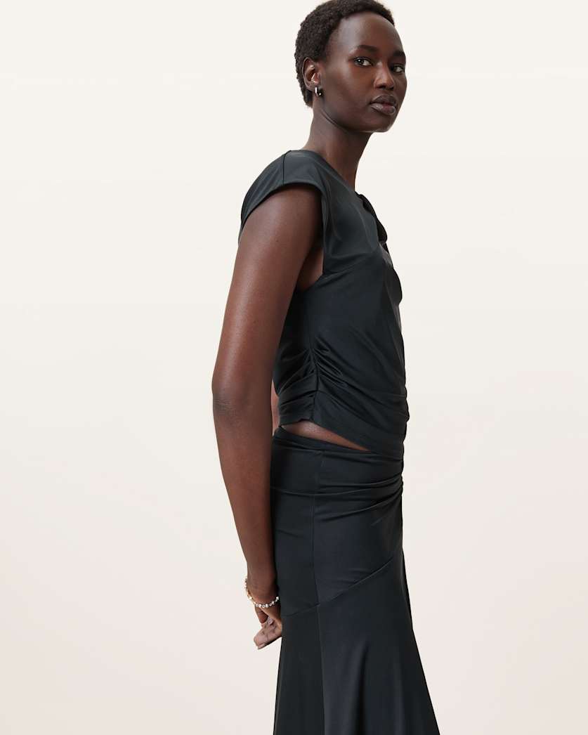 Annalie Slim Fit Jersey Top