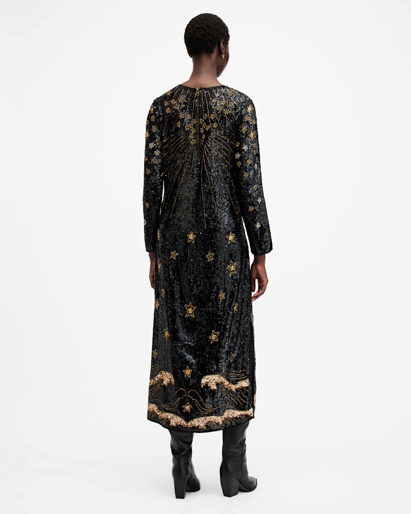 Noushka Embellished Maxi Dress