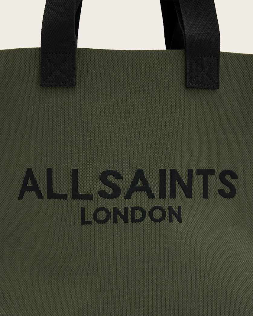 Izzy Large Logo Knitted Tote Bag