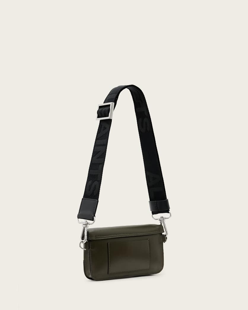 Zoe Adjustable Leather Crossbody Bag