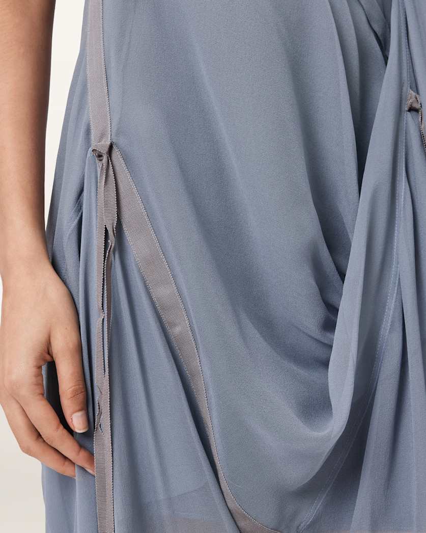 Parachute Limited Edition Draped Silk Maxi Dress