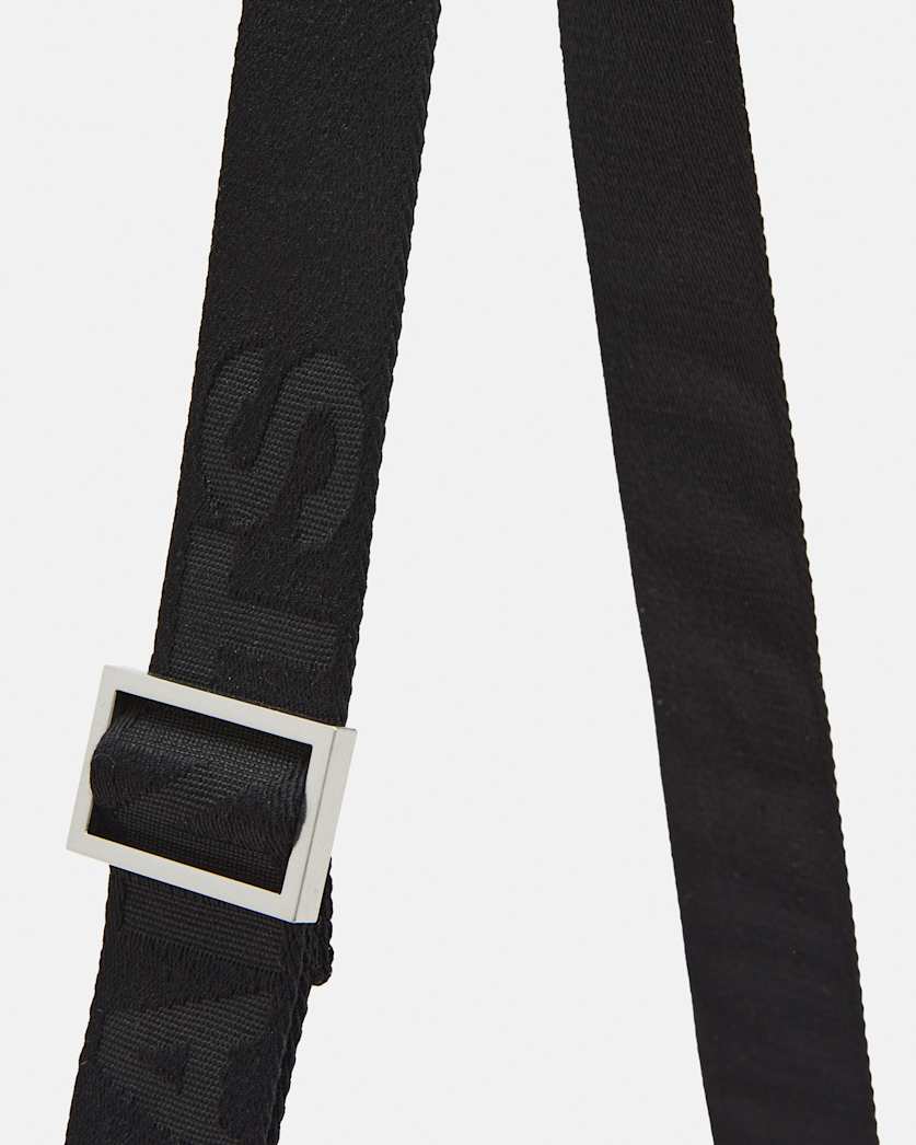 Half Moon Nylon Crossbody Bag