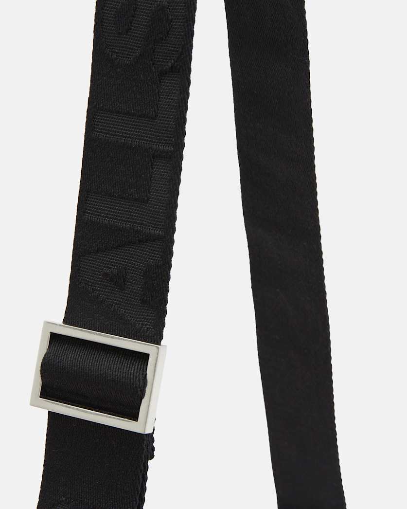 Half Moon Nylon Crossbody Bag