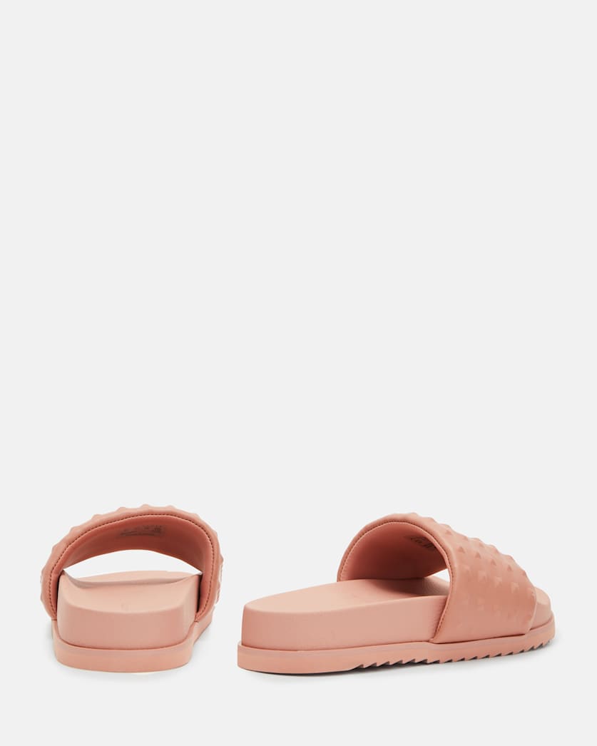 Shay Leather Studded Sandals