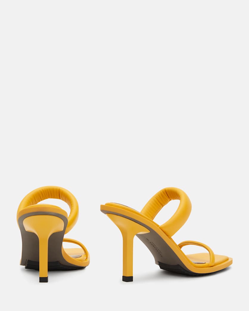 Ava Leather Heeled Sandals