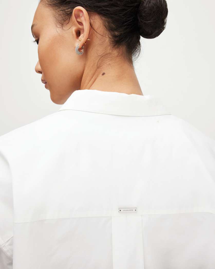 Sasha Oversized Split Hem Shirt