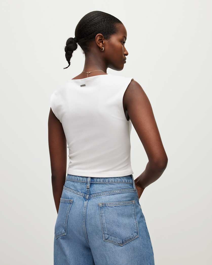 Tamie Sleeveless Stretch Tank Top