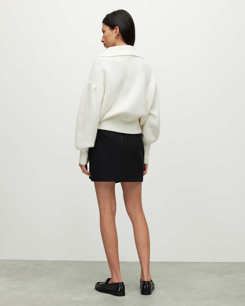 Mea Split Hem Mini Skirt
