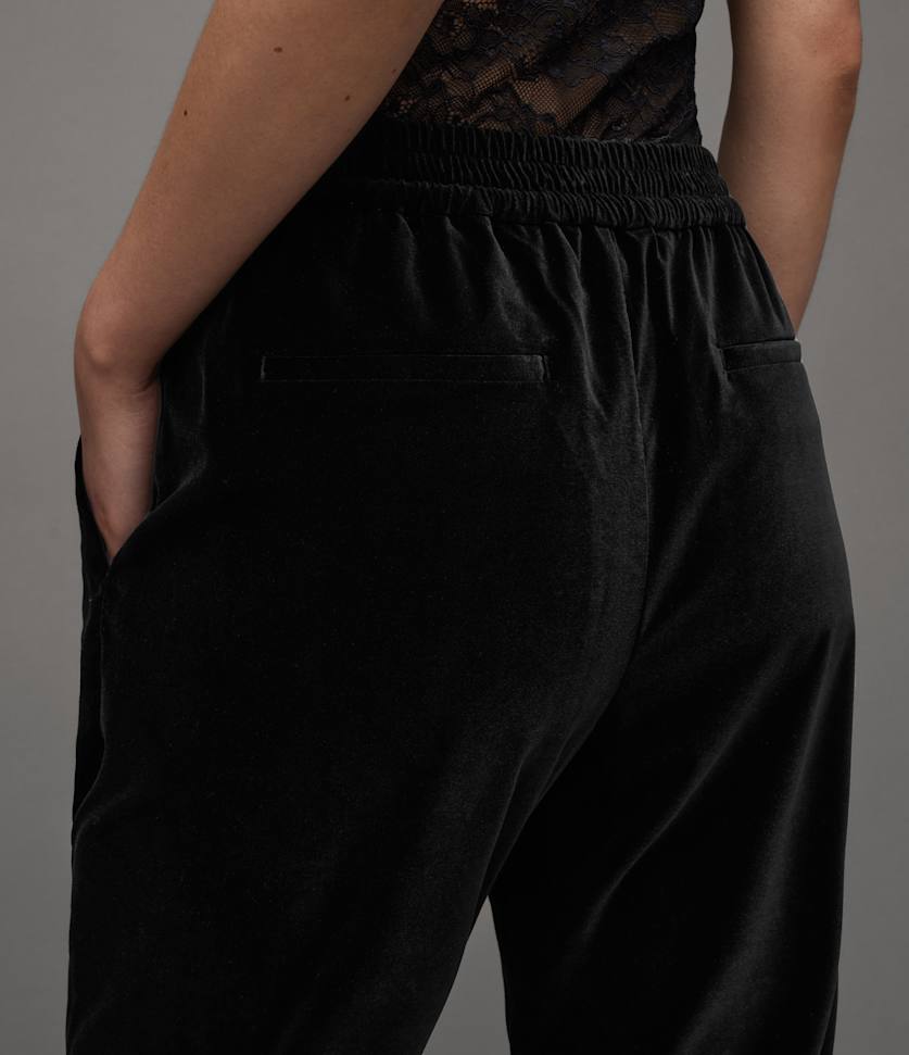 Aleida Velvet Open Front Suit  large