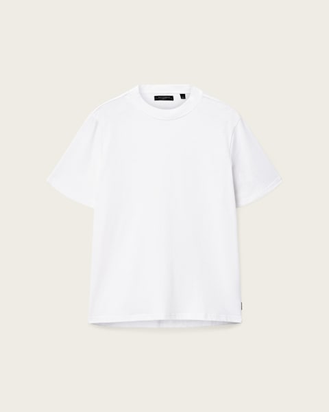 Nero Mock Neck Short Sleeve T-Shirt