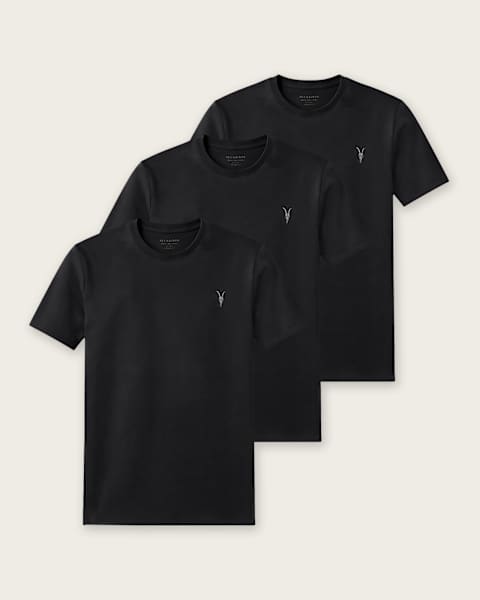 Brace Brushed Cotton T-Shirts 3 Pack