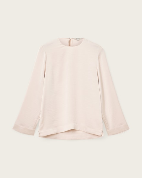 Leanne Satin Relaxed Top