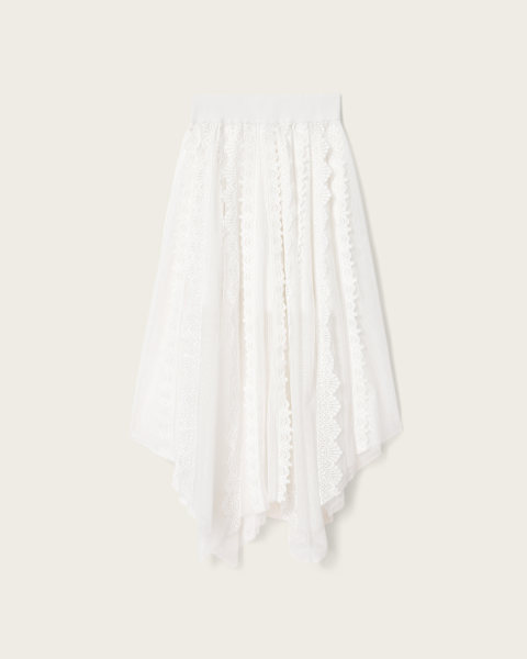Vashtie Lace Maxi Skirt