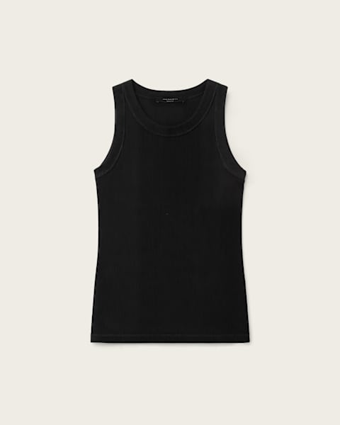 Rina Crew Neck Sleeveless Tank Top