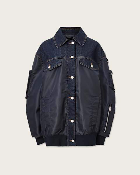 Verity Relaxed Fit Bomber Jacket