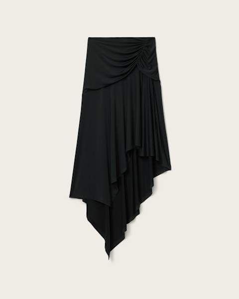 Annalie Jersey Midi Skirt