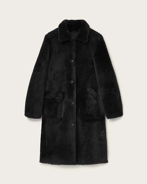 Serra Reversible Shearling Coat