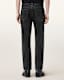 Reid Repair Distressed Straight Leg Jeans