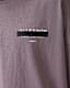 Redact Oversized Embroidered Logo T-Shirt