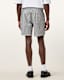 Warden Striped Seersucker Swim Shorts
