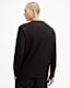 Nero Mock Neck Relaxed Fit T-Shirt