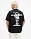 Undergang Oversized Graphic Printed T-Shirt
