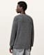 Aspen Waffle Texture Crew Neck Ramskull Jumper