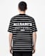 Underground Oversized Striped T-Shirt