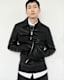 Erol Zip Up Leather Jacket