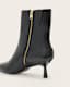 Vivian Pointed Toe Leather Boots