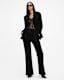 Sevenh Cinched Waist Slim Fit Blazer