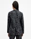 Aurora Leopard Jacquard Blazer