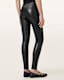Cora High-Rise Faux Leggings