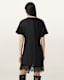 Lana Lace Trim Mini T-Shirt Dress